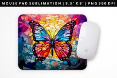 Butterfly Mouse Pad Design | Mouse Pad Sublimation PNG Product Image 1
