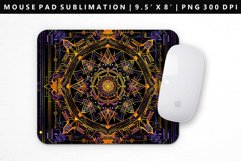 Mandala Mouse Pad Design | Mouse Pad Sublimation PNG Product Image 1