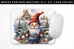 Gnome Mouse Pad Design | Mouse Pad Sublimation PNG Product Image 1