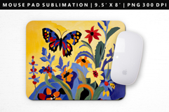 Abstract Mouse Pad Design | Mouse Pad Sublimation PNG Product Image 1