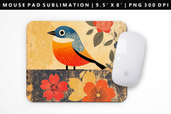 Hanafuda Mouse Pad Design | Mouse Pad Sublimation PNG Product Image 1