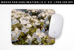 Flower Mouse Pad Design | Mouse Pad Sublimation PNG Product Image 1