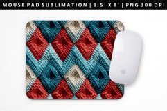 Knitted Mouse Pad Design | Mouse Pad Sublimation PNG Product Image 1