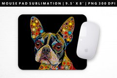 Funny Dog Mouse Pad Design | Mouse Pad Sublimation PNG Product Image 1