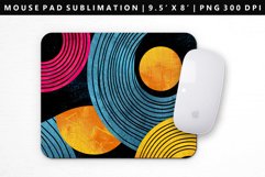 Retro Pop Art Mouse Pad Design | Mouse Pad Sublimation PNG Product Image 1