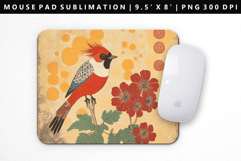 Hanafuda Mouse Pad Design | Mouse Pad Sublimation PNG Product Image 1