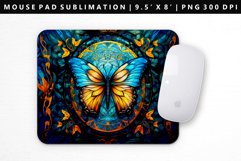 Butterfly Mouse Pad Design | Mouse Pad Sublimation PNG Product Image 1