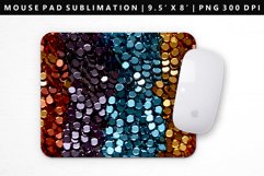 Sequin Mouse Pad Design | Mouse Pad Sublimation PNG Product Image 1