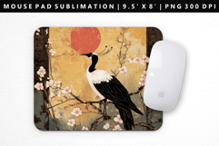 Hanafuda Mouse Pad Design | Mouse Pad Sublimation PNG Product Image 1