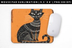 Funny Cat Mouse Pad Design | Mouse Pad Sublimation PNG Product Image 1