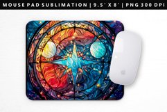 Celestial Mouse Pad Design | Mouse Pad Sublimation PNG Product Image 1