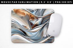 Abstract Mouse Pad Design | Mouse Pad Sublimation PNG Product Image 1