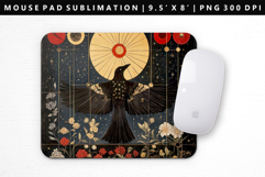 Hanafuda Mouse Pad Design | Mouse Pad Sublimation PNG Product Image 1