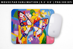 Abstract Mouse Pad Design | Mouse Pad Sublimation PNG Product Image 1