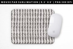 Knitted Mouse Pad Design | Mouse Pad Sublimation PNG Product Image 1