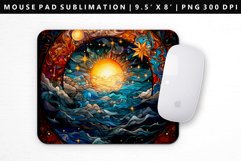 Celestial Mouse Pad Design | Mouse Pad Sublimation PNG Product Image 1