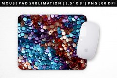 Sequin Mouse Pad Design | Mouse Pad Sublimation PNG Product Image 1