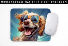 Funny Dog Mouse Pad Design | Mouse Pad Sublimation PNG Product Image 1