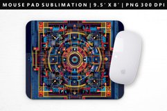 Mandala Mouse Pad Design | Mouse Pad Sublimation PNG Product Image 1