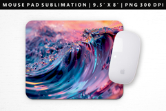 Abstract Mouse Pad Design | Mouse Pad Sublimation PNG Product Image 1