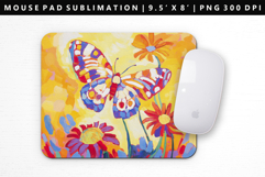 Abstract Mouse Pad Design | Mouse Pad Sublimation PNG Product Image 1