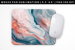 Abstract Mouse Pad Design | Mouse Pad Sublimation PNG Product Image 1