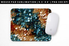 Sequin Mouse Pad Design | Mouse Pad Sublimation PNG Product Image 1