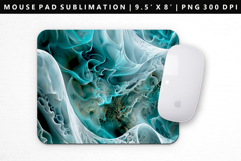 Abstract Mouse Pad Design | Mouse Pad Sublimation PNG Product Image 1