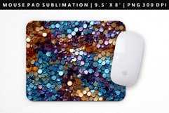 Sequin Mouse Pad Design | Mouse Pad Sublimation PNG Product Image 1