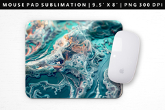 Abstract Mouse Pad Design | Mouse Pad Sublimation PNG Product Image 1