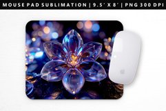 Flower Mouse Pad Design | Mouse Pad Sublimation PNG Product Image 1