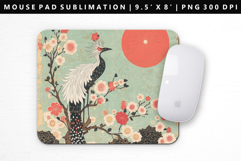 Hanafuda Mouse Pad Design | Mouse Pad Sublimation PNG Product Image 1