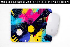 Retro Pop Art Mouse Pad Design | Mouse Pad Sublimation PNG Product Image 1
