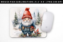 Gnome Mouse Pad Design | Mouse Pad Sublimation PNG Product Image 1
