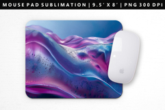 Abstract Mouse Pad Design | Mouse Pad Sublimation PNG Product Image 1