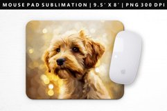 Funny Dog Mouse Pad Design | Mouse Pad Sublimation PNG Product Image 1