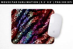 Sequin Mouse Pad Design | Mouse Pad Sublimation PNG Product Image 1