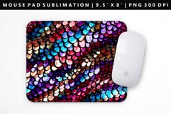 Sequin Mouse Pad Design | Mouse Pad Sublimation PNG Product Image 1
