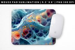 Abstract Mouse Pad Design | Mouse Pad Sublimation PNG Product Image 1