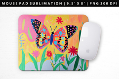 Abstract Mouse Pad Design | Mouse Pad Sublimation PNG Product Image 1