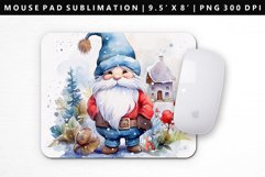 Gnome Mouse Pad Design | Mouse Pad Sublimation PNG Product Image 1