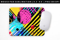 Retro Pop Art Mouse Pad Design | Mouse Pad Sublimation PNG Product Image 1