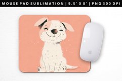 Funny Dog Mouse Pad Design | Mouse Pad Sublimation PNG Product Image 1