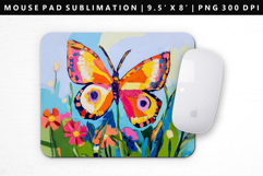 Abstract Mouse Pad Design | Mouse Pad Sublimation PNG Product Image 1