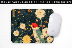 Hanafuda Mouse Pad Design | Mouse Pad Sublimation PNG Product Image 1