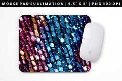 Sequin Mouse Pad Design | Mouse Pad Sublimation PNG Product Image 1