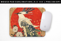 Hanafuda Mouse Pad Design | Mouse Pad Sublimation PNG Product Image 1