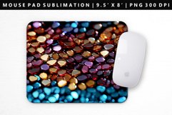 Sequin Mouse Pad Design | Mouse Pad Sublimation PNG Product Image 1