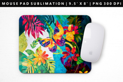 Abstract Mouse Pad Design | Mouse Pad Sublimation PNG Product Image 1