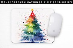 Watercolor Mouse Pad Design | Mouse Pad Sublimation PNG Product Image 1